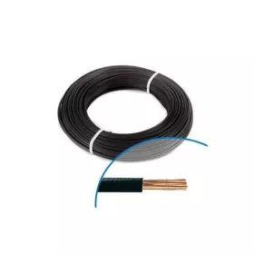 FIL SOUPLE H07VK4 NOIR 100M