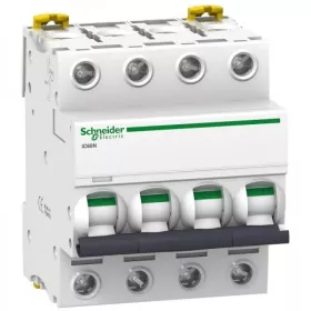 DISJONCTEUR IC60N 4 PÔLES 63A SCHNEIDER
