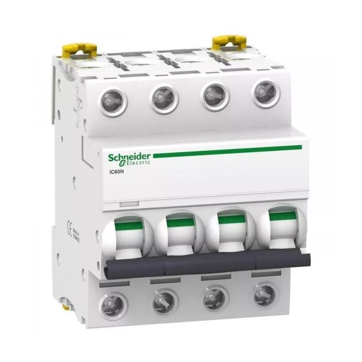 DISJONCTEUR IC60N 4 PÔLES 63A SCHNEIDER