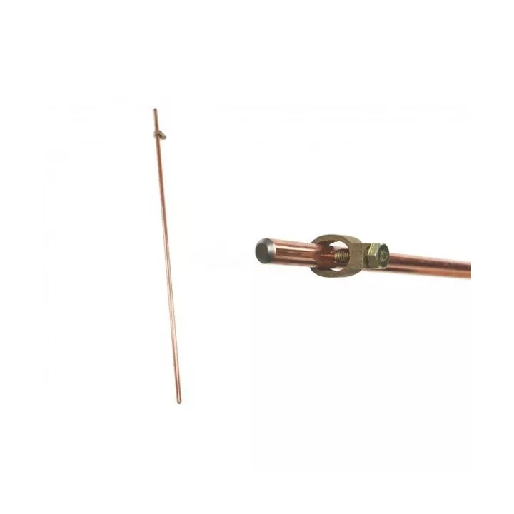PIQUET DE TERRE AVEC COSSE 1 MÈTRE EN LAITON PIQUET DE TERRE AVEC COSSE 1 MÈTRE EN LAITON