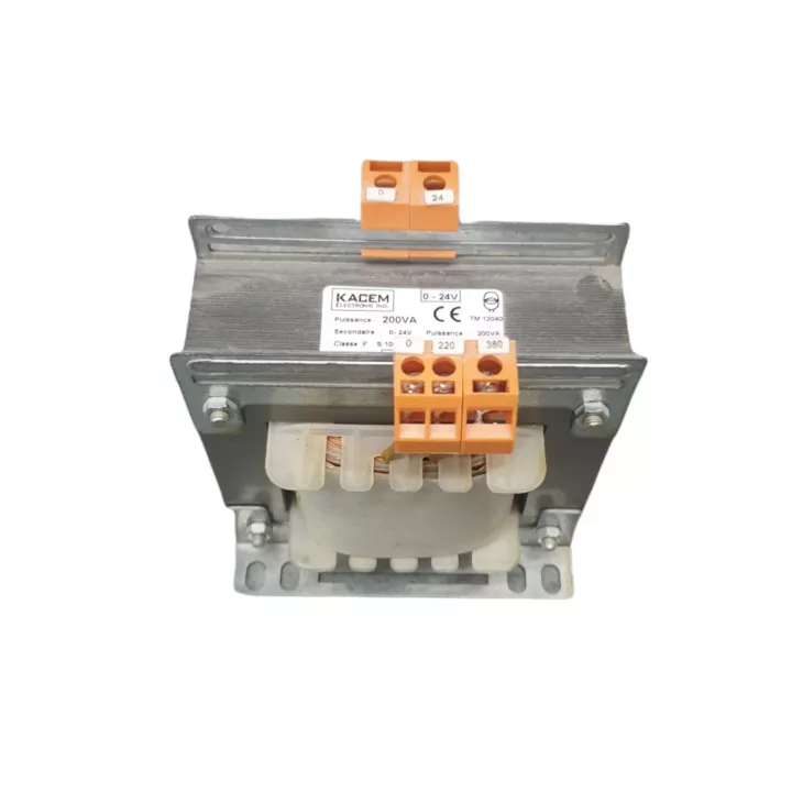 TRANSFORMATEUR 0-220-380/24V 200VA KACEM