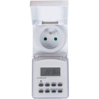 MINUTERIE NUMÉRIQUE HEBDOMADAIRE 230V 16A PEREL