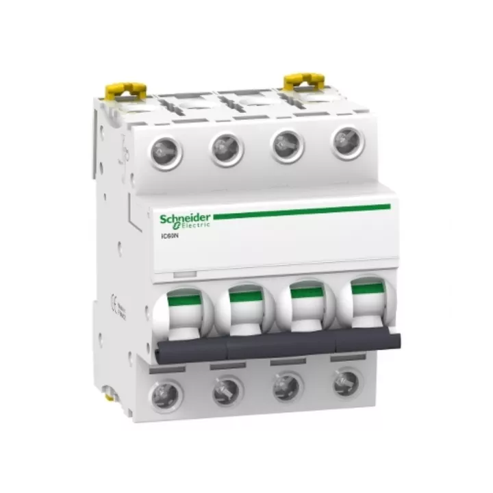 DISJONCTEUR MODULAIRE 4 PÔLES IC60N 16A A9F79416 SCHNEIDER DISJONCTEUR MODULAIRE 4 PÔLES IC60N 16A A9F79416 SCHNEIDER