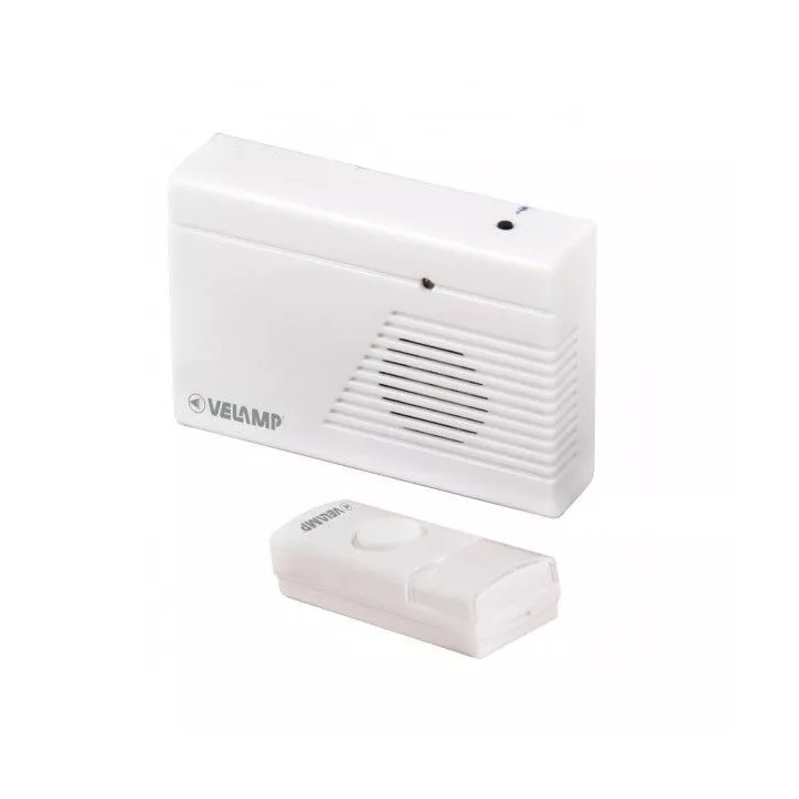 SONNETTE SANS FIL À PILES 100 MÈTRES VELAMP