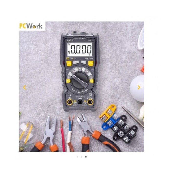 MULTIMÈTRE NUMÉRIQUE PCW01B PCWORK