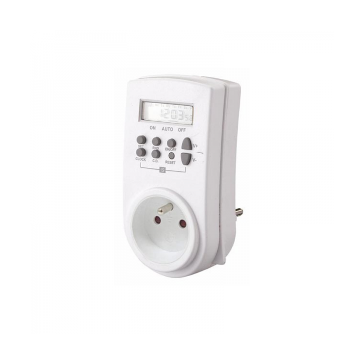 PROGRAMMATEUR HEBDOMADAIRE 230V 16A PEREL PROGRAMMATEUR HEBDOMADAIRE 230V 16A PEREL