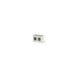 BOITE ÉTANCHE POUR PRISES 2 TROUS IP66 SCAME