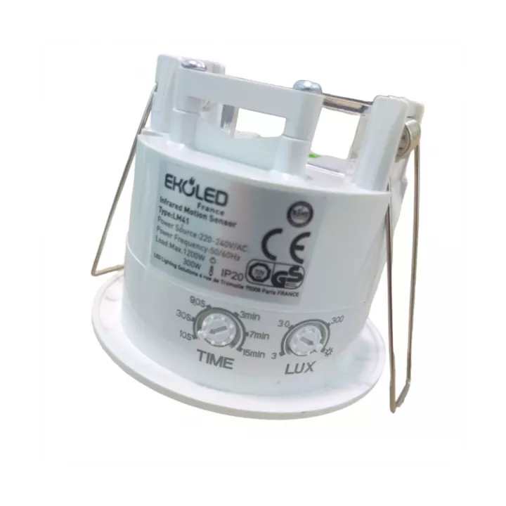 DÉTECTEUR DE MOUVEMENT ENCASTRABLE LM41 EKOLED