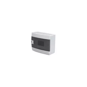 COFFRET APPARENT 12 MODULES BLANC PORTE FUMÉE HOROZ ELECTRIC