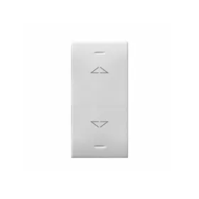 COMMUTATEUR UNIPOLAIRE POUR VOLET ROULANT BLANC S45 SOMEF