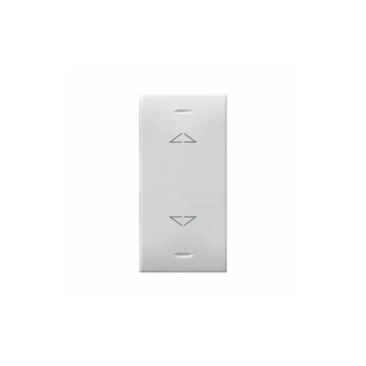 COMMUTATEUR UNIPOLAIRE POUR VOLET ROULANT BLANC S45 SOMEF COMMUTATEUR UNIPOLAIRE POUR VOLET ROULANT BLANC S45 SOMEF