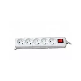 BLOC MULTIPRISE 5 PRISES 2P+T AVEC INTERRUPTEUR 5M SIMEF
