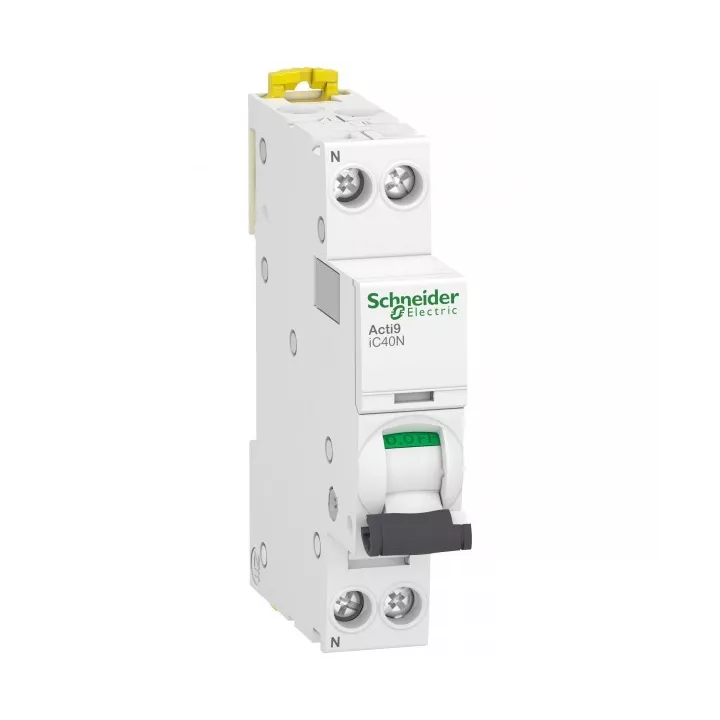 DISJONCTEUR DPN IC40N 1P+N 10A ACTI9 SCHNEIDER DISJONCTEUR DPN IC40N 1P+N 10A ACTI9 SCHNEIDER