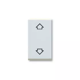 COMMUTATEUR 3 POSITIONS POUR VOLET ROULANT BLANC SYS43 SOMEF