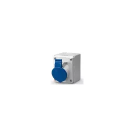 PRISE INDUSTRIEL APPARANT 2P+T 16A SCAME