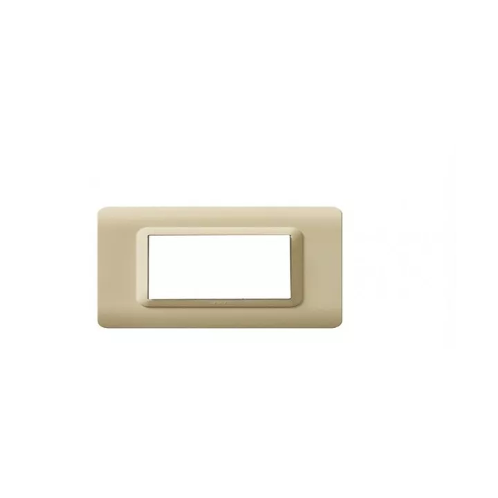 PLAQUE TECHNOPOLYMERE 44 RECTANGULAIRE CHAMPAGNE 4 MODULES SOMEF PLAQUE TECHNOPOLYMERE 44 RECTANGULAIRE CHAMPAGNE 4 MODULES SOMEF