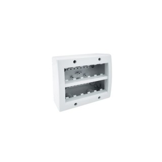 BOITE APPARENTE 12 MODULES BLANCHE SYS45 SOMEF
