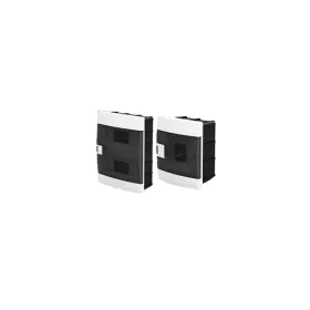 COFFRET ENCASTRÉ 4 MODULES PORTE FUMÉE HOROZ ELECTRIC