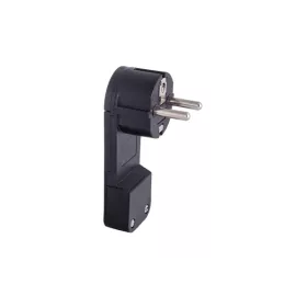 FICHE COUDEE 2P+T 16A 250V NOIR CTM1N SOLERA