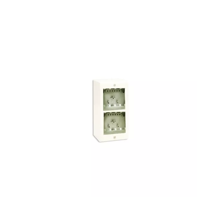 BOITE APPARENTE 4 MODULES IVOIRE SYSTEME45 SOMEF BOITE APPARENTE 4 MODULES IVOIRE SYSTEME45 SOMEF
