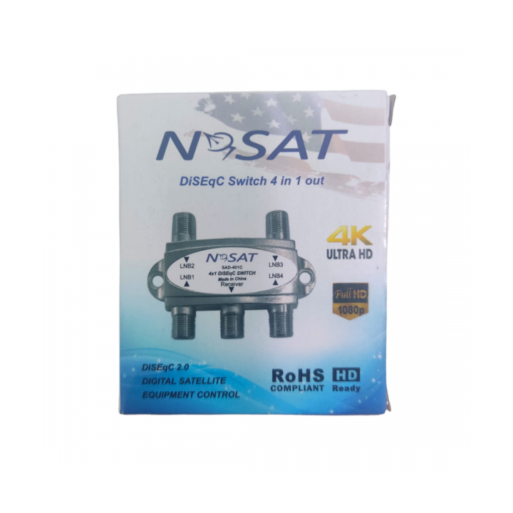 MULTI-SWITCH SATELLITE 4 IN 1 NSAT MULTI-SWITCH SATELLITE 4 IN 1 NSAT