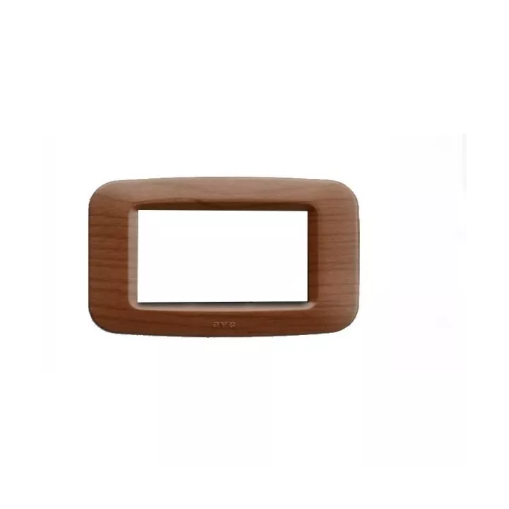 PLAQUE YES 45 RECTANGULAIRE BOIS FONCE 4 MODULES SOMEF