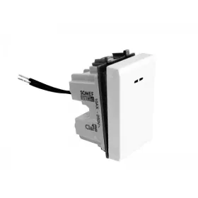 INTERRUPTEUR VA ET VIENT AVEC VOYANT BLANC SYS43 SOMEF
