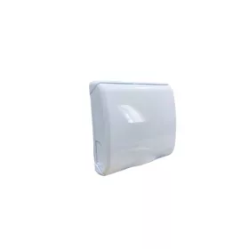 PLAQUE ÉTANCHE ENCASTRE CARREE 2 MODULES SYS45 AVEC COUVERCLE BLANC SOMEF
