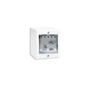 BOITE APPARENTE 2 MODULES BLANCHE SYS45 SOMEF BOITE APPARENTE 2 MODULES BLANCHE SYS45 SOMEF