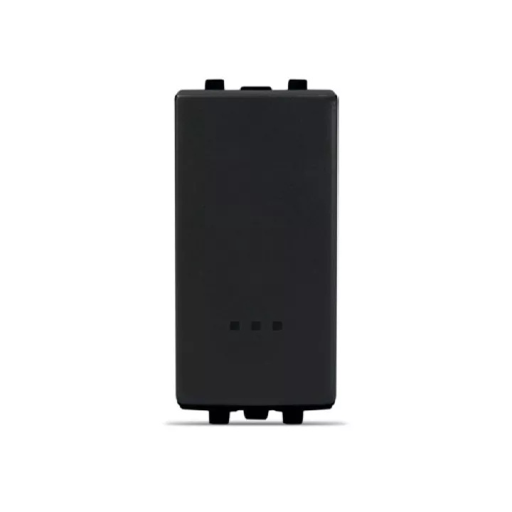 INTERRUPTEUR VA ET VIENT AVEC VOYANT NOIR ALPHA