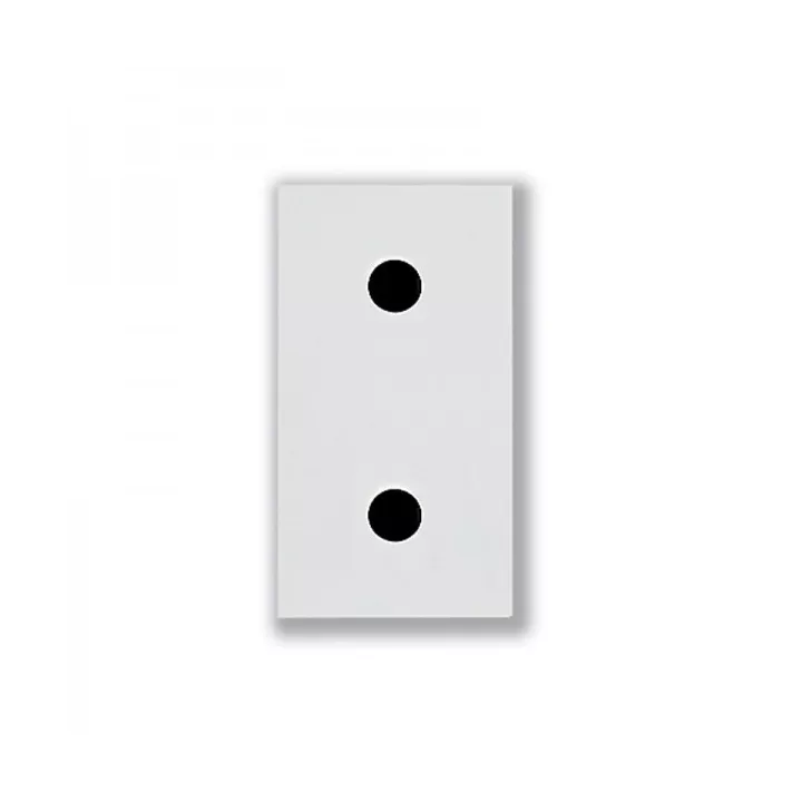 PRISE 2 POLES 16A BLANC SYS45 SOMEF