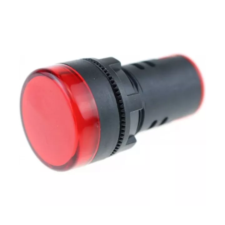 VOYANT DE SIGNALISATION LED AD16-22DS 220V ROUGE VOYANT DE SIGNALISATION LED AD16-22DS 220V ROUGE