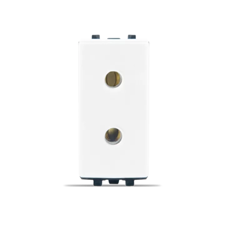 PRISE 2P BLANC ALPHA