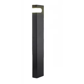 POTELET LED EXTÉRIEUR 9W/IP54 LUMIÈRE JAUNE H 50CM NOIR EKOLED