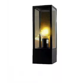 POTELET EXTÉRIEUR 40CM E27/IP54 NOIR EKOLED