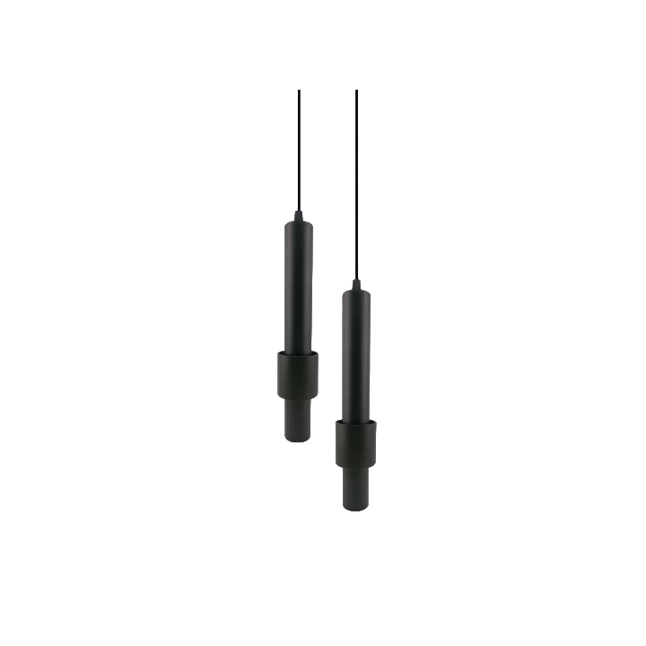 SPOT SUSPENDU MR11 NOIR ROND LM6187 EKOLED