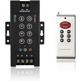 CONTRÔLEUR LED DC12V 24V 360W SANS FIL À DISTANCE RGB EKOLED