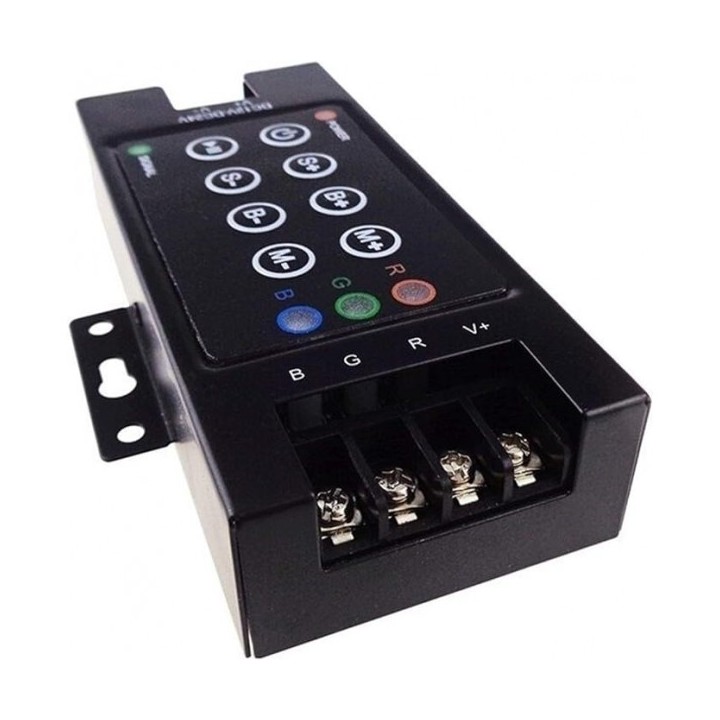 CONTRÔLEUR LED DC12V 24V 360W SANS FIL À DISTANCE RGB EKOLED CONTRÔLEUR LED DC12V 24V 360W SANS FIL À DISTANCE RGB EKOLED