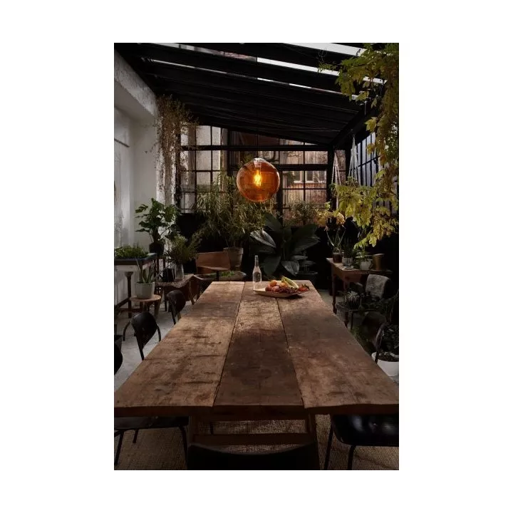 SUSPENSION BULLE VINTAGE 1906 VERRE ORANGE Ø300MM LEDVANCE SUSPENSION BULLE VINTAGE 1906 VERRE ORANGE Ø300MM LEDVANCE
