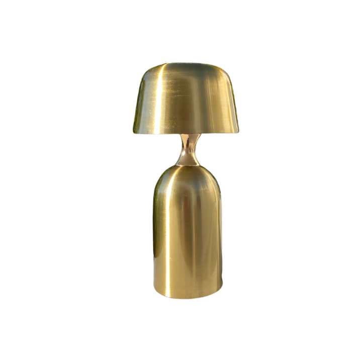 LAMPE DE TABLE LED MODERNE RECHARGEABLE GOLD H25CM, LAMPE DE CHEVET