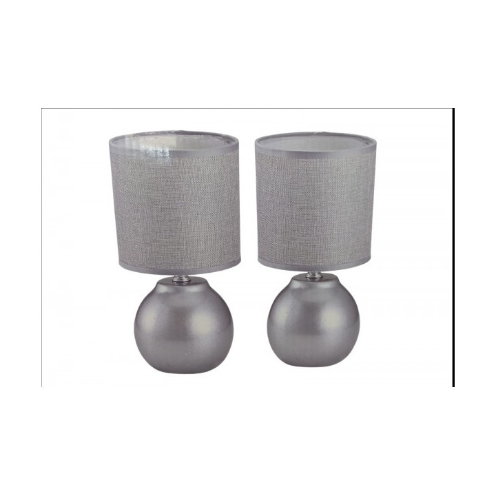 LOT DE 2 LAMPES DE CHEVET E14 40W GIFTDECOR LOT DE 2 LAMPES DE CHEVET E14 40W GIFTDECOR