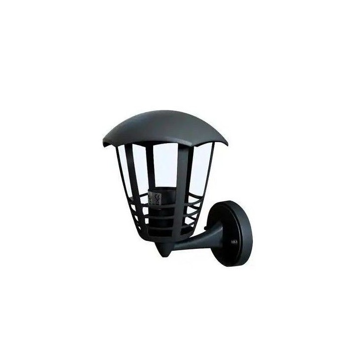 APPLIQUE EXTÉRIEUR ÉTANCHE E27 NOIR EKOLED