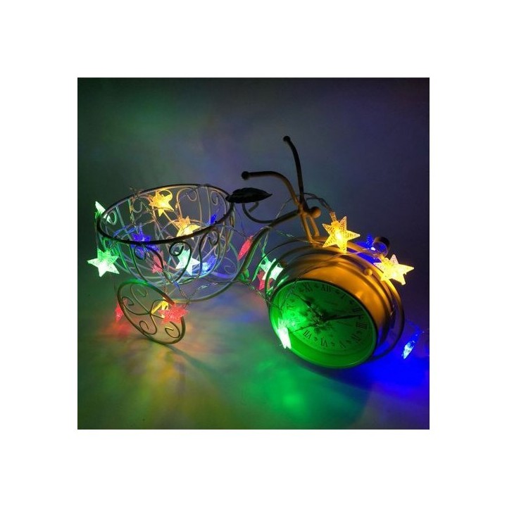 GUIRLANDE LUMINEUSE LED ÉTOILE 10M 220V RGB EKOLED GUIRLANDE LUMINEUSE LED ÉTOILE 10M 220V RGB EKOLED