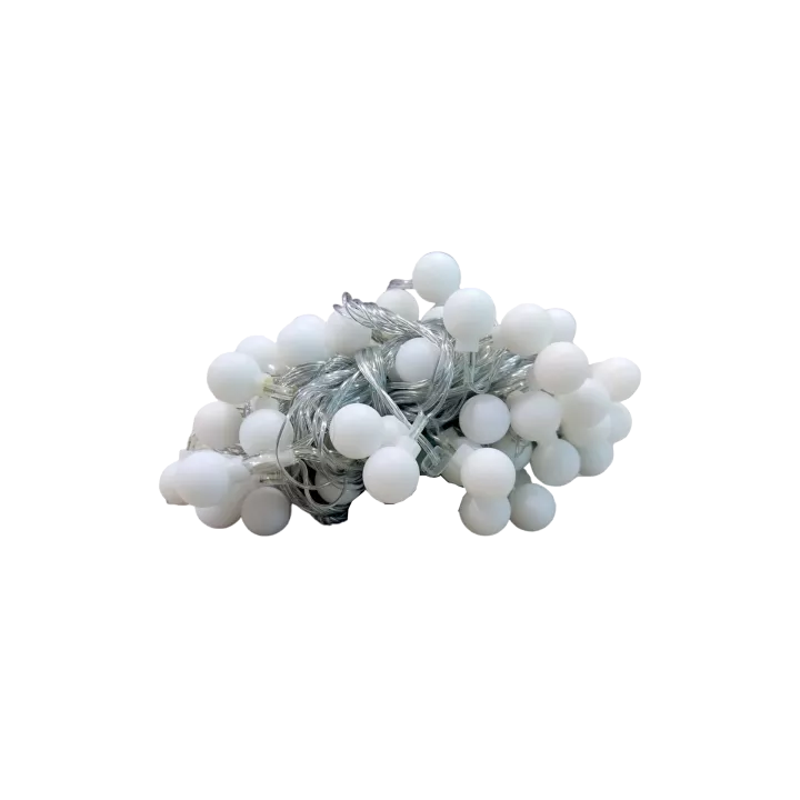GUIRLANDE LUMINEUSE LED BOULE 10M LUMIÈRE BLANC CHAUD EKOLED GUIRLANDE LUMINEUSE LED BOULE 10M LUMIÈRE BLANC CHAUD EKOLED