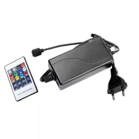 CONTRÔLEUR ET ALIMENTATION RUBAN LED RGB 12V 72W EKOLED
