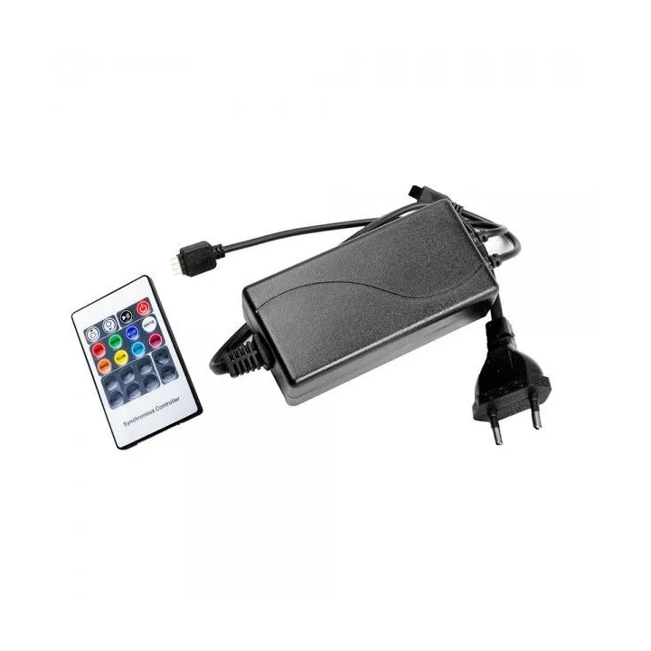 CONTRÔLEUR ET ALIMENTATION RUBAN LED RGB 12V 72W EKOLED CONTRÔLEUR ET ALIMENTATION RUBAN LED RGB 12V 72W EKOLED