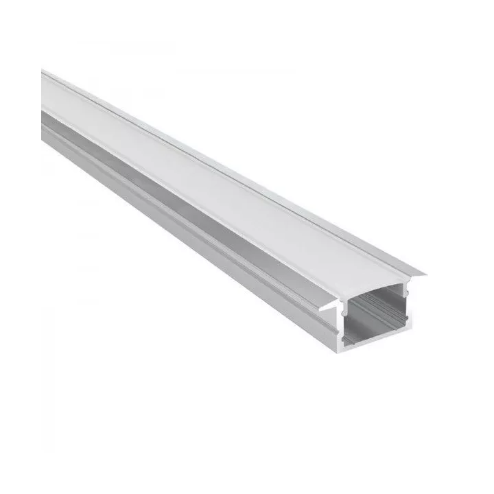 PROFILÉ EN ALUMINIUM ENCASTRABLE POUR RUBAN LED 2M EKOLED