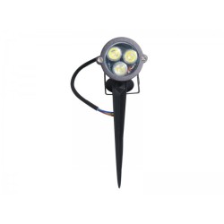 SPOT À PIQUET LED ÉTANCHE IP65 3W BLANC EKOLED