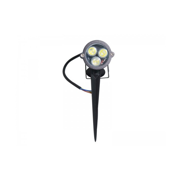 SPOT À PIQUET LED ÉTANCHE IP65 3W BLANC EKOLED