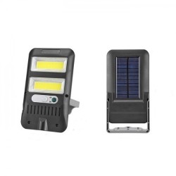 APPLIQUE LED SOLAIRE 20W COB 6500K AVEC DÉTECTEUR DE MOUVEMENT IP64 LY3228